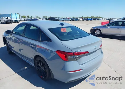 2022 Honda Civic Sport z USA, uszkodzony, nr VIN 2HGFE2F57NH541870